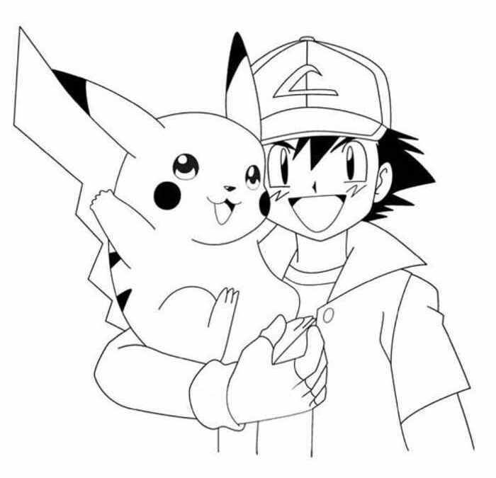 Pokemon para colorir